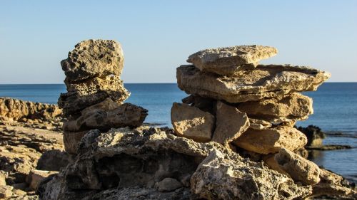 Akmenys, Kelio Ženklas, Gamtos Takas, Cavo Greko, Nacionalinis Parkas, Takas, Žygiai, Kipras