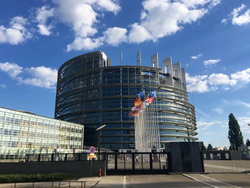 Strasbourg, Parlamentas, Europietis