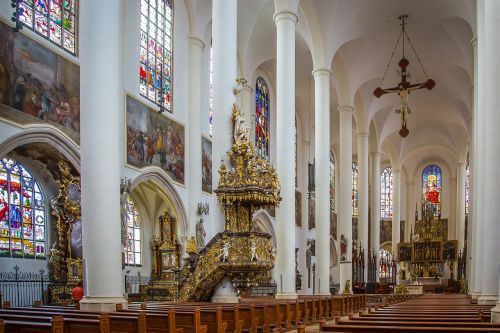 Straubing, St Jacob, Bazilika, Bažnyčia, Katalikų