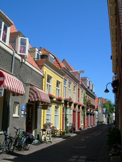Gatvė, Parduotuvės, Delftas, Holland, Nyderlandai, Miestas, Kelionė, Pastatai, Architektūra, Šventė, Atostogos