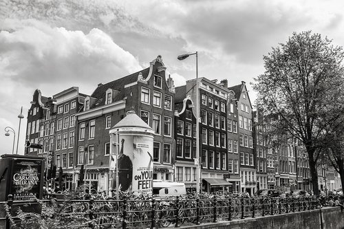 Gatvė,  Architektūra,  Metai,  Vienspalvis,  Horizontali Plokštuma,  Amsterdamas