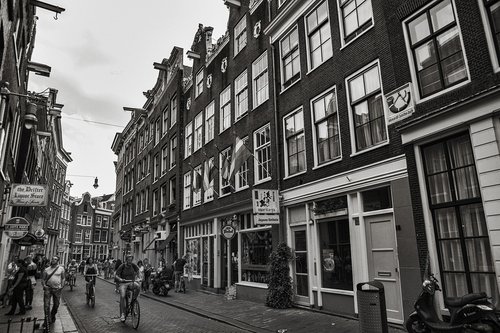 Gatvė,  Žmonių,  Architektūra,  Lauke,  Miestas,  Amsterdamas