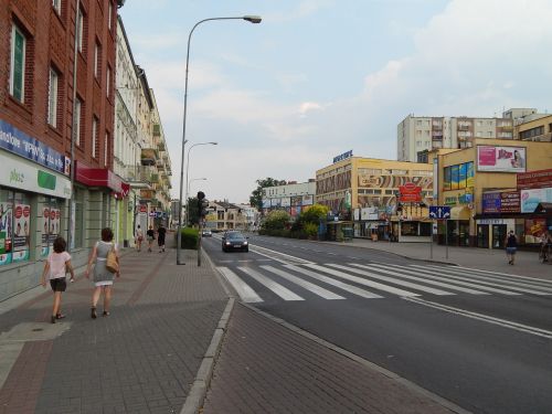 Gatvė, Architektūra, Lenkija, Pjūkle