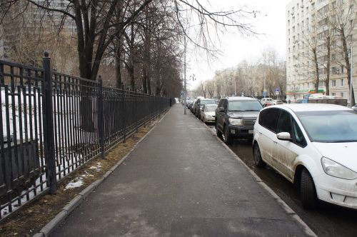 Gatvė, Trasa, Vaikščioti, Moscow, Rusija