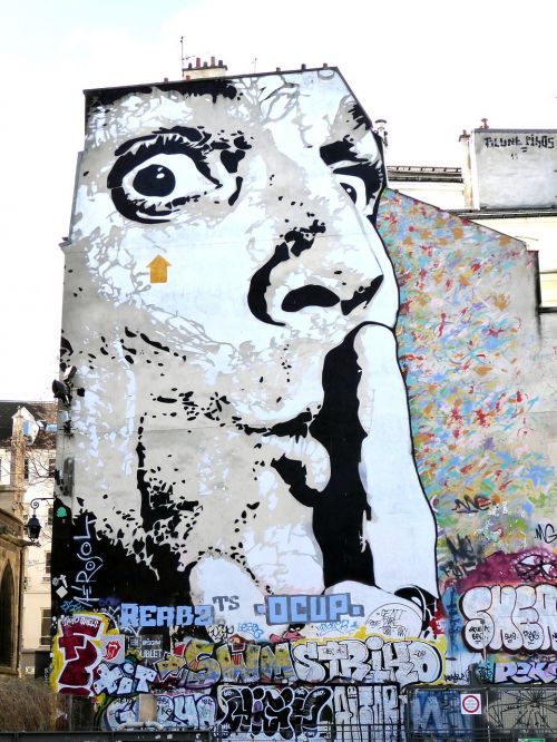 Gatvės Menas, Grafiti, Paris