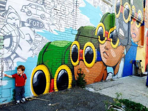 Gatvės Menas, Grafiti, Detroitas