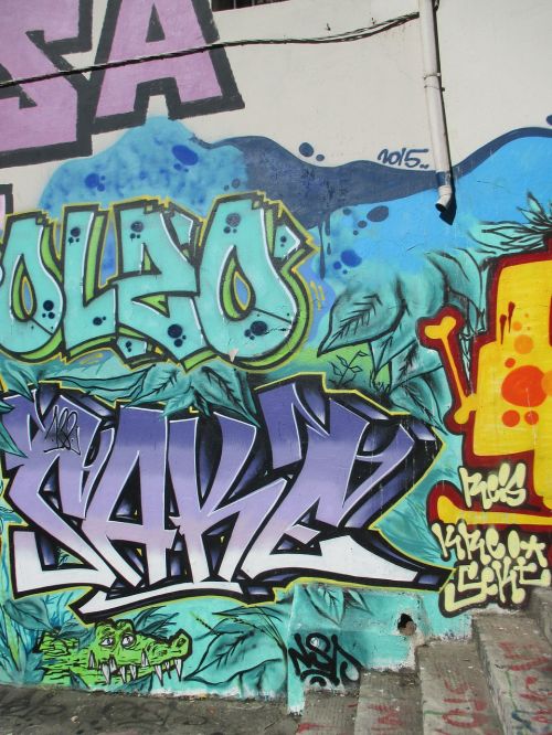 Gatvės Menas, Marseille, Grafiti