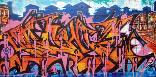 Gatvės Menas, Grafiti, Freskos