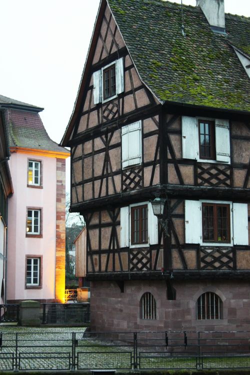 Smeigės, Alsace, Strasbourg, Paveldas, Namo Fasadas