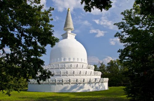 Stupa, Zalasanto, Vengrija, Budizmas, Religija, Buda