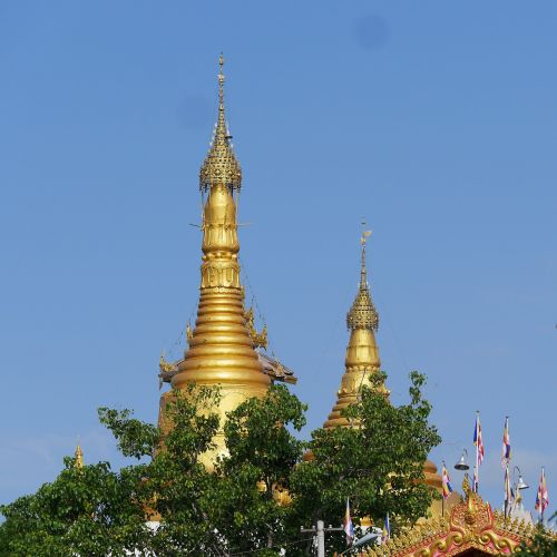 Stupa, Mianmaras, Šventykla, Burma, Pagoda