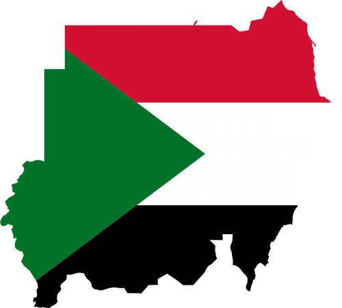 Sudanas, Vėliava, Žemėlapis, Geografija, Kontūrai, Afrika, Šalis, Tauta, Sienos, Svg, Figūra, Nemokama Vektorinė Grafika