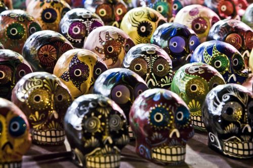 Cukraus Kaukolės, Kultūra, Dažymas, Kaukolės, Dia De Los Muertos, Meksikanai, Meksika, Miręs