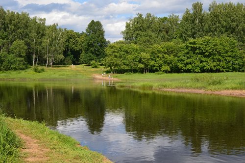 Vasara,  Upė,  Vandens,  Gamta