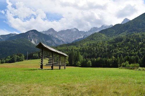 Vasara,  Pobūdį,  Kalnai,  Kraštovaizdis,  Alpine,  Panorama,  Pieva
