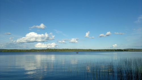Vasara, Ežeras, Dangus, Suomių