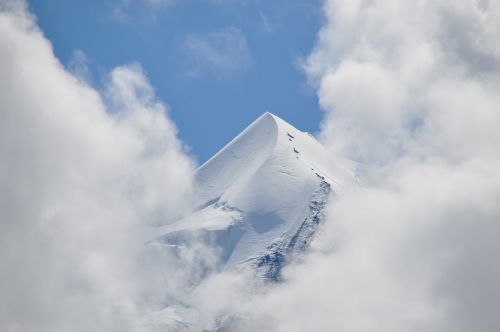 Aukščiausiojo Lygio Susitikimas, Debesys, Šveicarija, Sniegas, Puiku, Kalnai