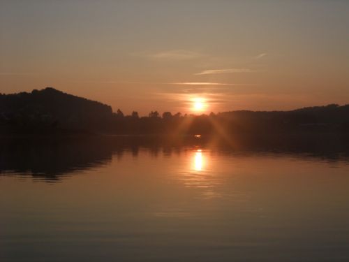 Saulė, Nustatymas, Saulėlydis, Vakaras, Gamta, Kraštovaizdis, Dusk, Oranžinė