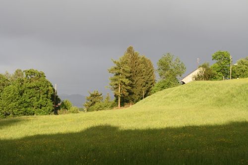 Saulė, Ganykla, Debesys