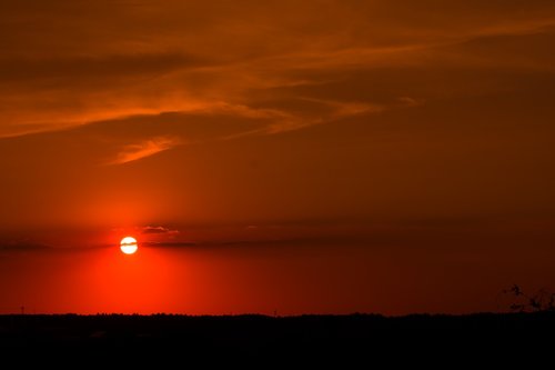 Saulė,  Saulėlydžio,  Dangus,  Kraštovaizdis,  Prieblanda,  Debesys,  Nuotaika,  Abendstimmung,  Pobūdį,  Vakare,  Romantiškas,  Atmosferos,  Svajoti,  Vakarą Dangus,  Twilight,  Oranžinė,  Raudona,  Afterglow,  Ap,  Poilsis