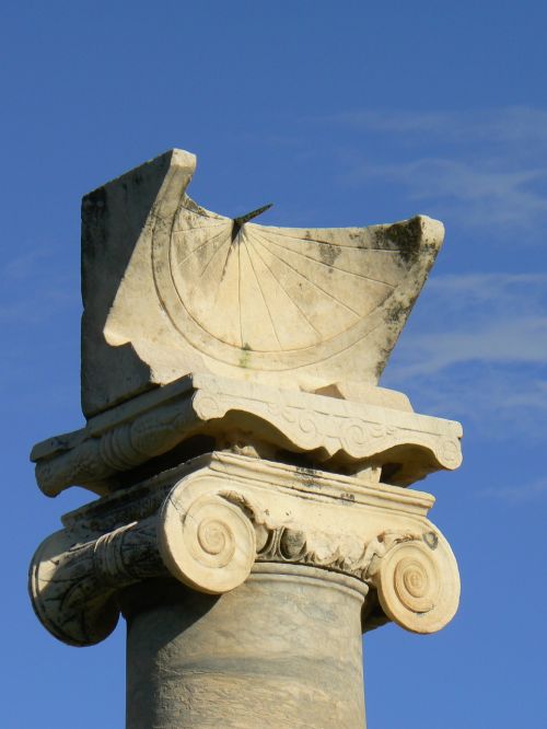 Saulės Laikrodis, Pompėja, Griuvėsiai, Roma, Stulpelis