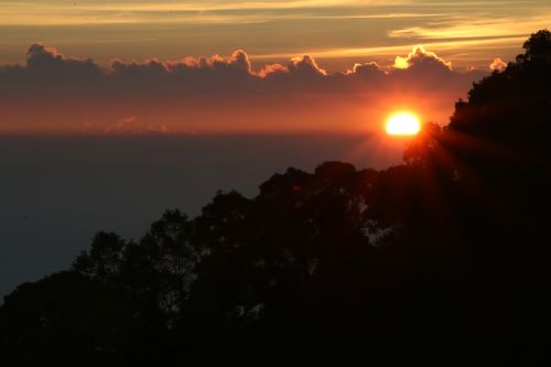 Saulėtekis, Kalnas, Parkas, Tailandas