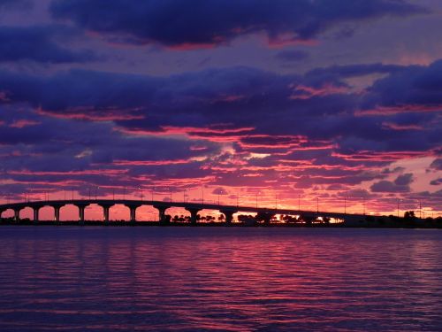 Saulėtekis, Prieplauka, Jenseno Paplūdimys, Florida, Indijos Upė