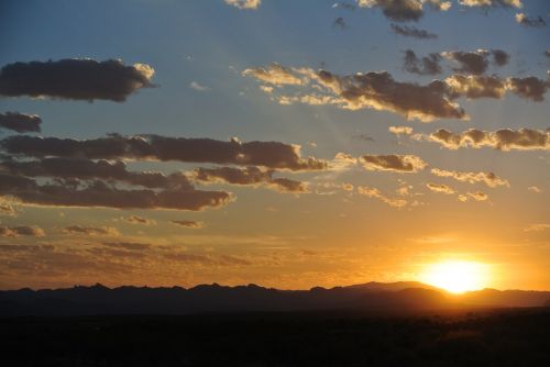 Saulėtekis,  Arizona,  Dykuma,  Kraštovaizdis,  Kalnai,  Gamta,  Saulėtekis 6-24-12 A1