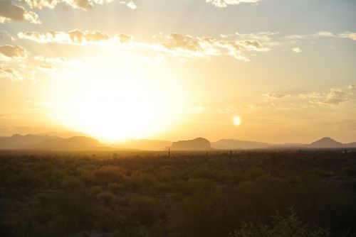 Saulėtekis,  Gamta,  Dykuma,  Kraštovaizdis,  Arizona,  Saulėtekis 6-24-12 R