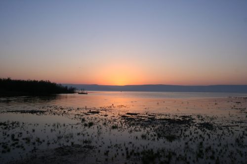 Saulėtekis, Galilėjos Jūra, Ežeras, Izraelis, Rytas, Turizmas