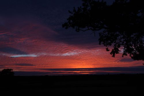 Saulėlydis, Anglija, Dangus, Uk, Debesys, Kraštovaizdis, Britanija, Europa, Spalvinga, Dusk, Vakaras, Gyvas, Vasara, Dramatiškas