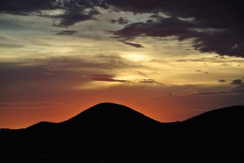 Saulėlydis, Kalnai, Dangus, Abendstimmung, Nuotaika, Twilight, Dusk, Apšvietimas