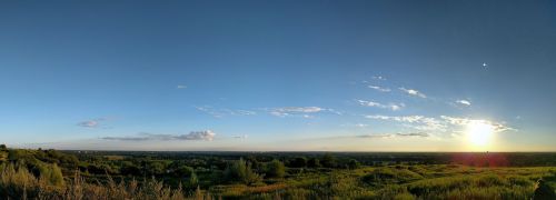 Saulėlydis, Saulė, Kalnas, Panorama