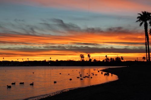 Saulėlydis, Arizona, Ežeras