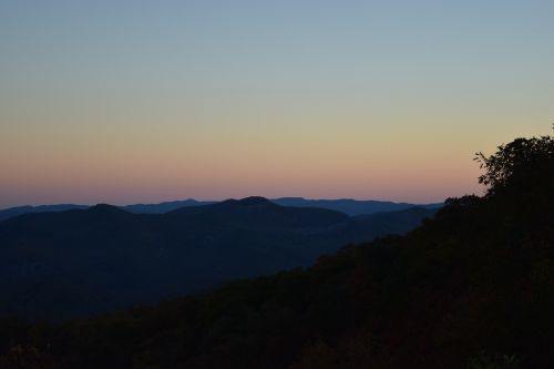 Saulėlydis, Kalnai, Šiaurės Karolina, Mėlynas Kraigo Keltuvas
