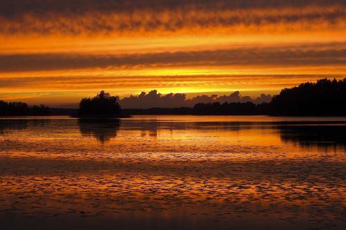 Saulėlydis, Gamta, Finland, Vasara