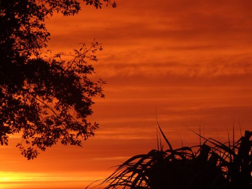 Saulėlydis, Dangus, Abendstimmung