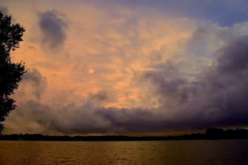 Saulėlydis, Debesys, Dangus, Ežeras, Gamta, Kraštovaizdis, Vasara, Šviesa, Saulės Šviesa, Lauke, Oranžinė, Vakaras, Spalva, Dramatiškas, Spalvinga, Horizontas, Cloudscape, Dusk, Vanduo, Natūralus, Oras, Twilight