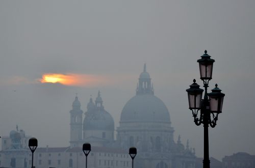 Saulėlydis, Architektūra, Kelionė, Dusk, Lauke, Venecija