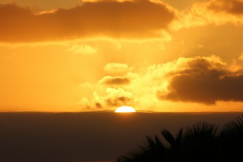 Saulėlydis, Dangus, Horizontas, Cape Verde