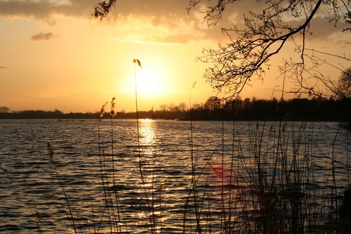 Saulėlydžio,  Dawn,  Pobūdį,  Vandens Telkinys