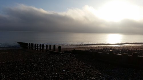 Saulėlydžio,  Vandens,  Dawn,  Panoraminis,  Papludimys