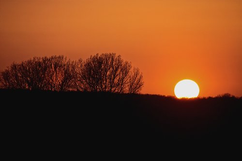 Saulėlydžio,  Dawn,  Prieblanda,  Siluetas,  Saulė,  Vakaras