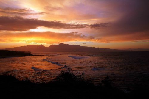 Saulėlydis, Hawaii, Afterglow
