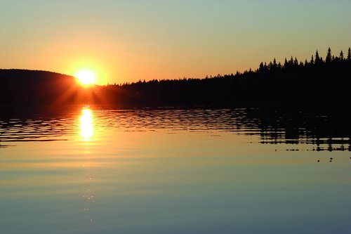Saulėlydžio,  Ežeras,  Laplandija