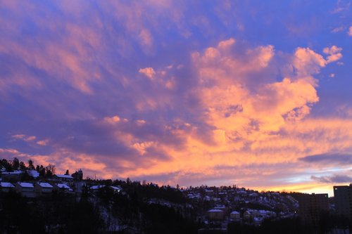 Saulėlydžio,  Kraštovaizdis,  Debesys,  Dangus,  Twilight,  Prieblanda,  Panorama,  Šviesa