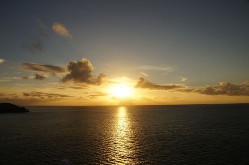 Saulėlydis, Jūra, Karibai