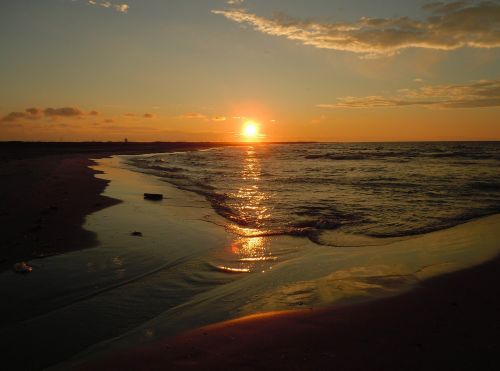 Saulėlydis, Jūra, Saulės Šviesa, Abendstimmung, Atmosfera