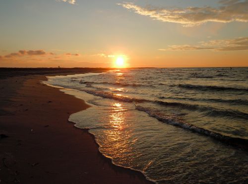 Saulėlydis, Jūra, Saulės Šviesa, Abendstimmung, Atmosfera