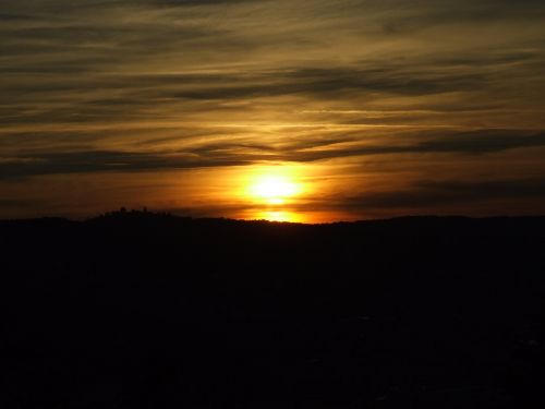 Saulėlydis, Afterglow, Vakarinis Dangus